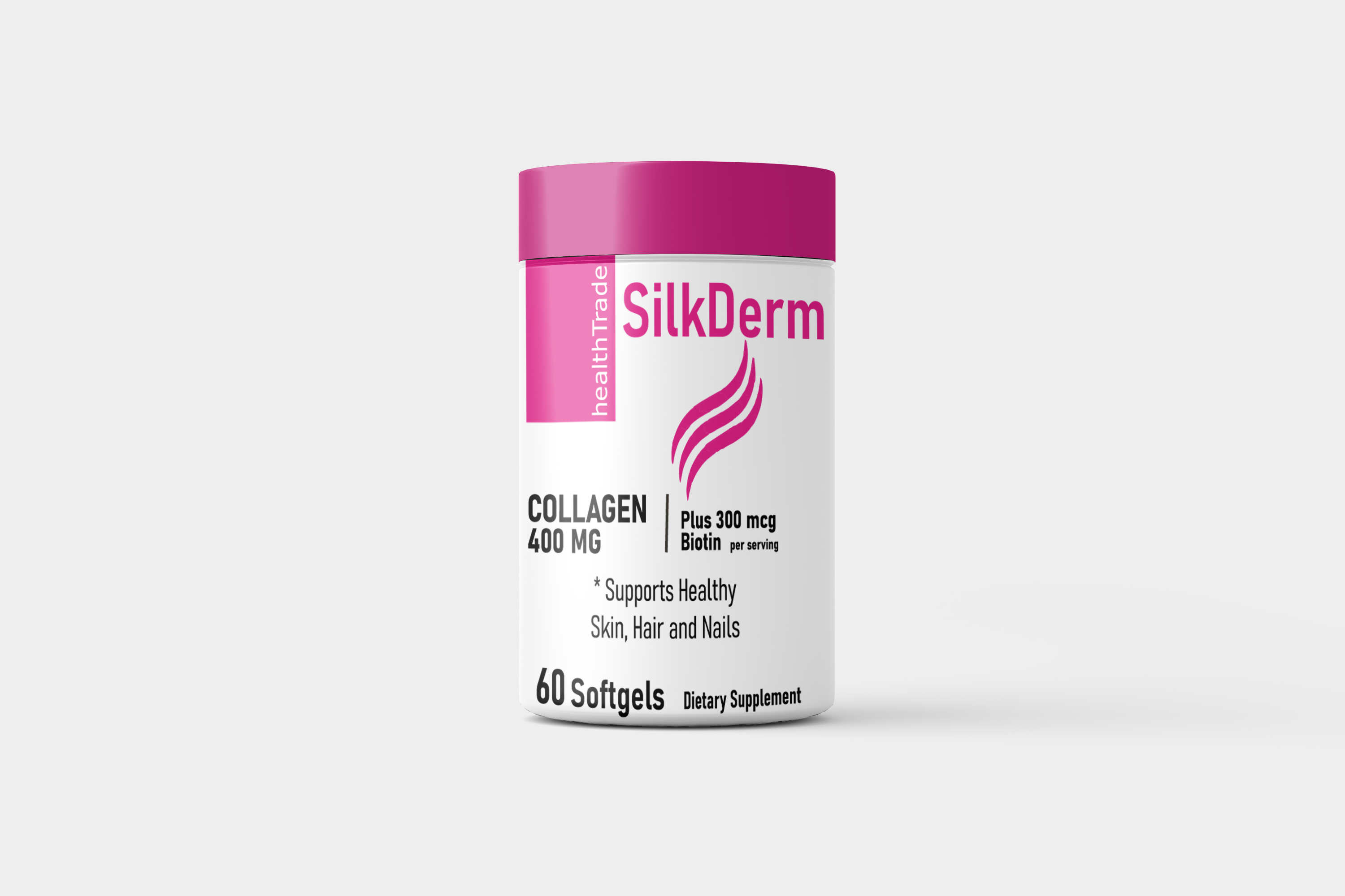 SilkDerm – Collagen 400 MG + Biotin 300 mcg