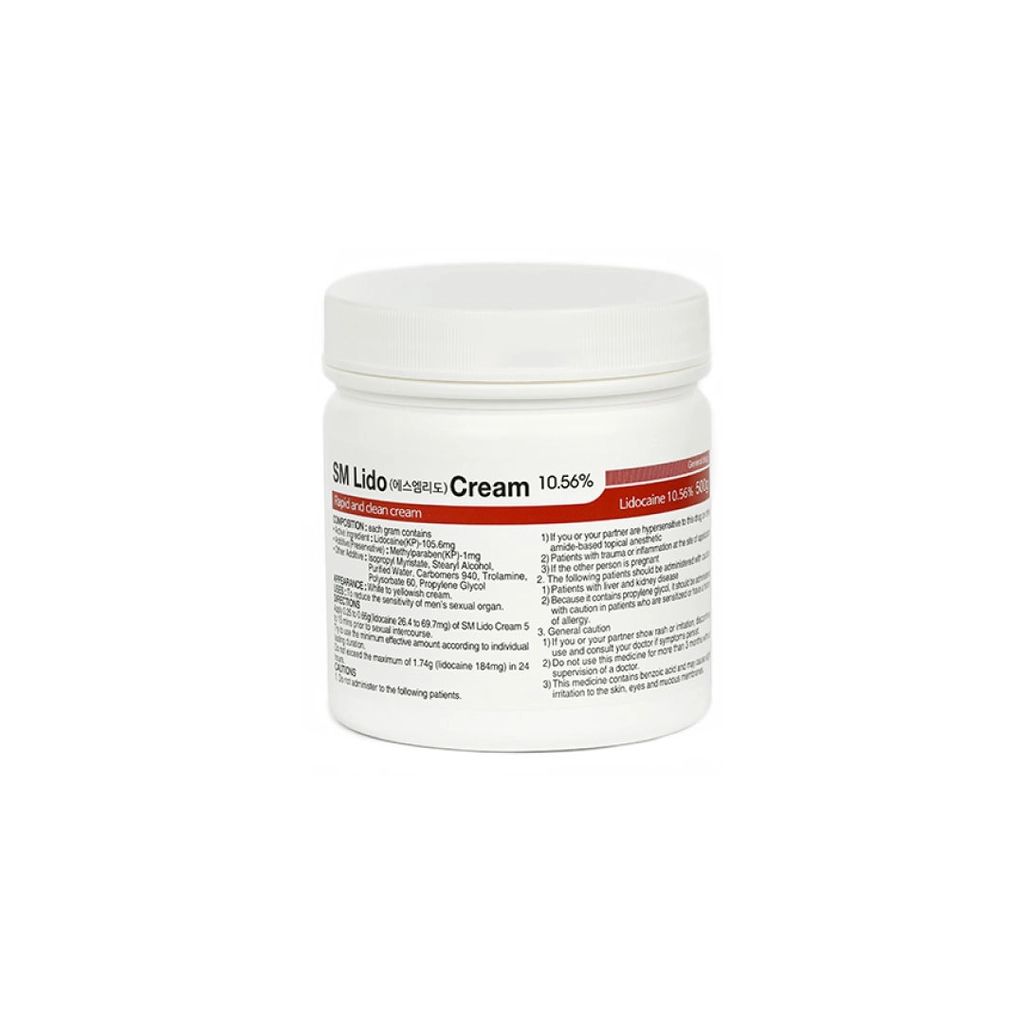 SM CREAM 500 G — Professional-Strength Numbing Cream