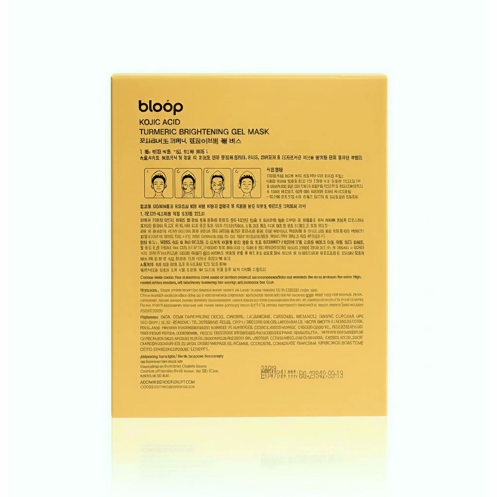 Kojic Acid Brightening Mask 4pcs