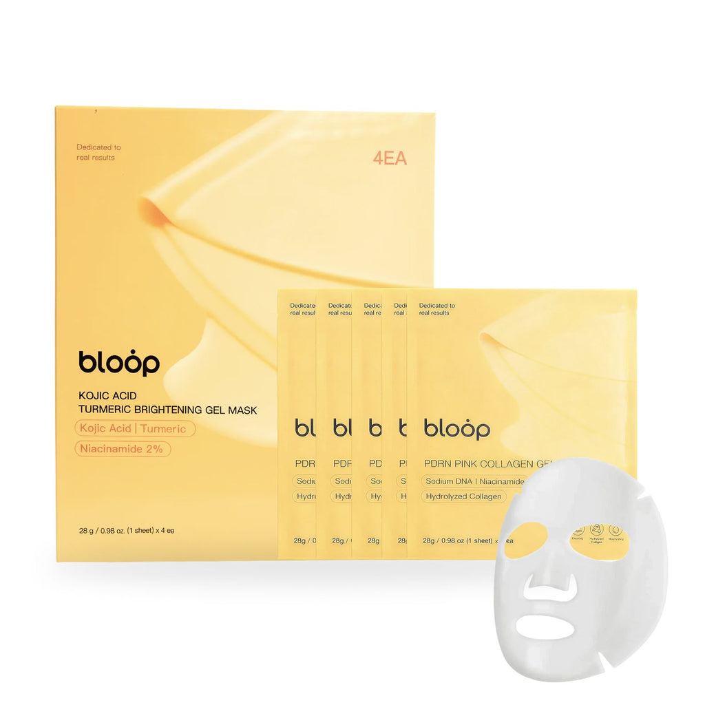 Kojic Acid Brightening Mask 4pcs