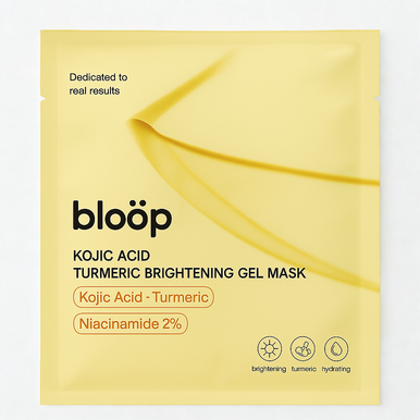 bloöp Kojic Acid Turmeric Brightening Gel Mask