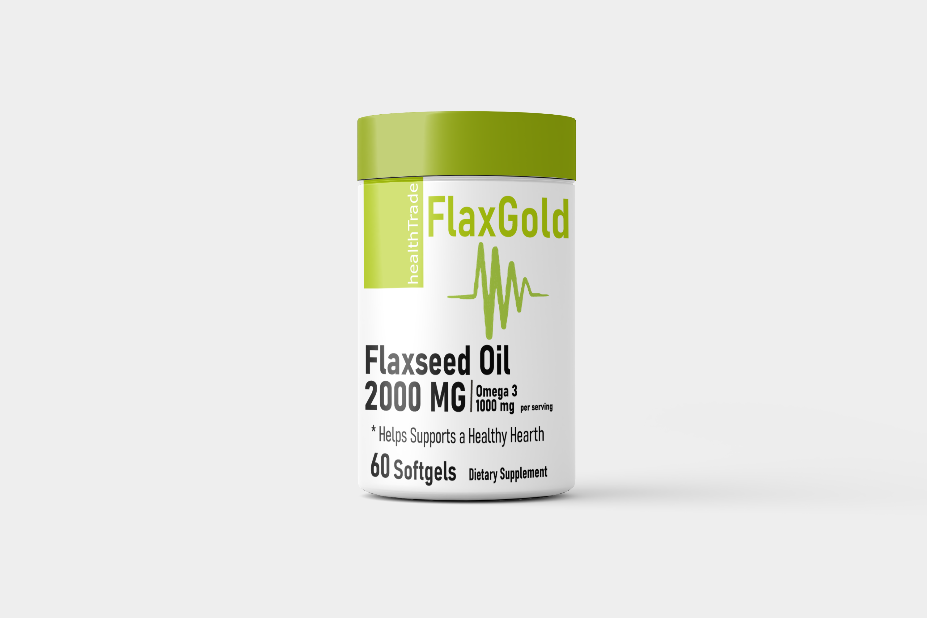 FlaxGold – Flaxseed Oil 2000 MG (Omega 3-6-9 Support)