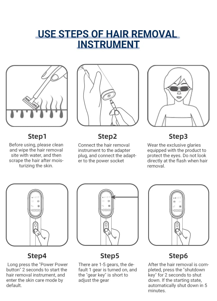 bloop Premium IPL Hair Removal & Skin Rejuvenation Device