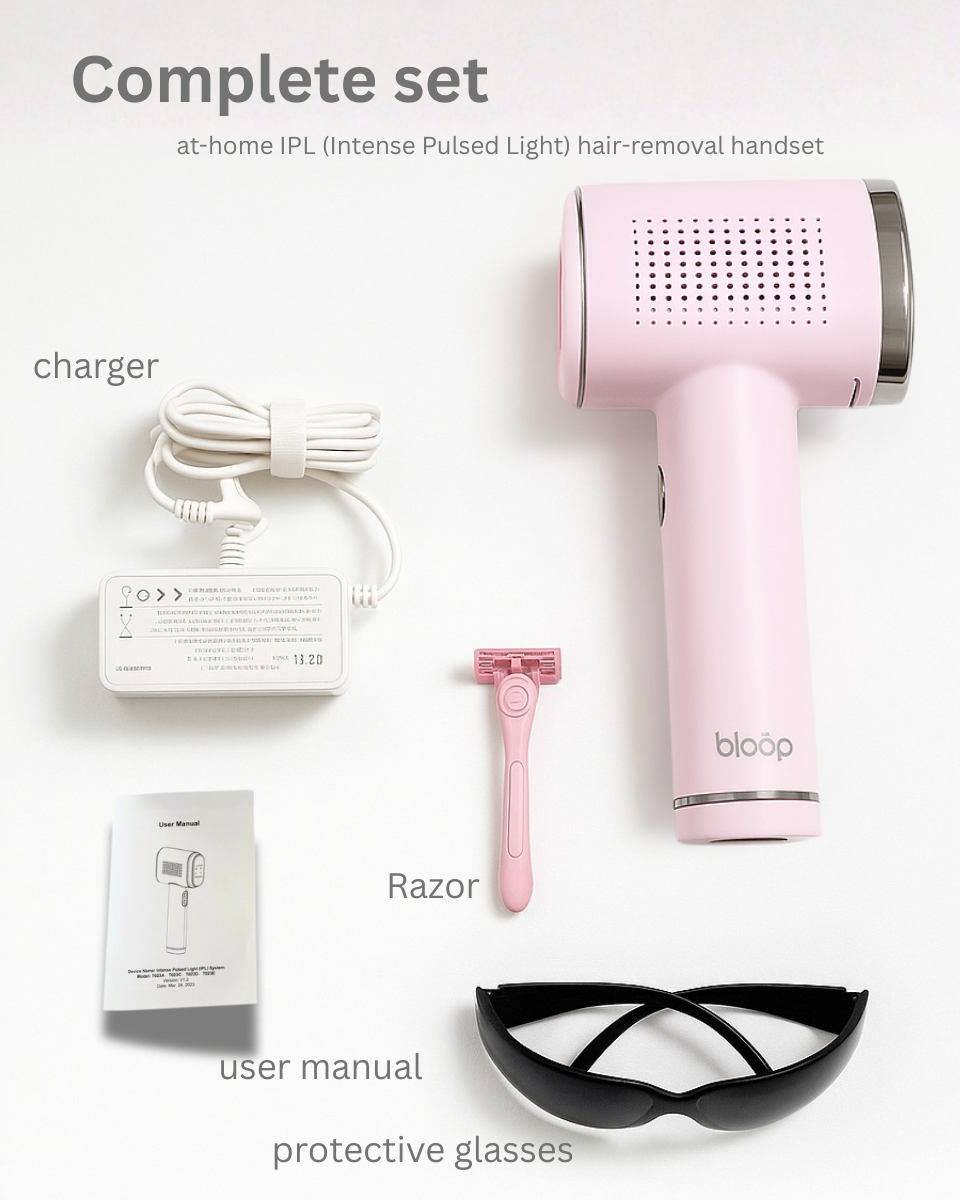 bloop Premium IPL Hair Removal & Skin Rejuvenation Device