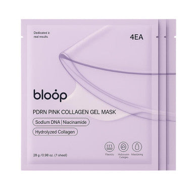 Bloöp PDRN Pink Collagen Gel Mask (4 pcs)