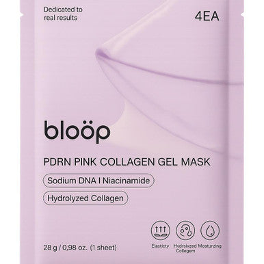 Bloöp PDRN Pink Collagen Gel Mask (4 pcs)