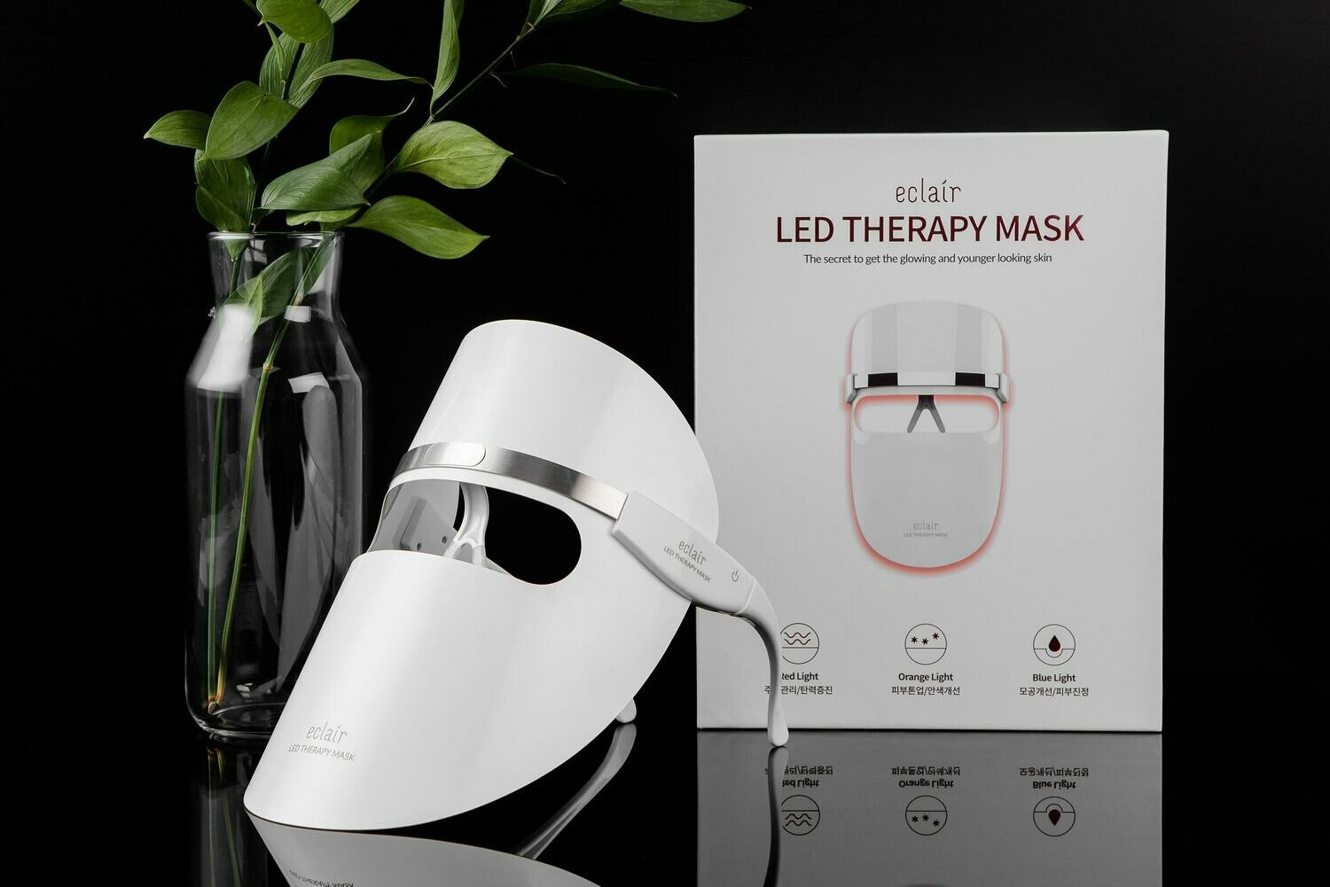 Eclair LED Therapy Mask – 3 Light Modes for Skin Rejuvenation