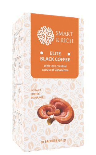 Black Coffee with Ganoderma Extract