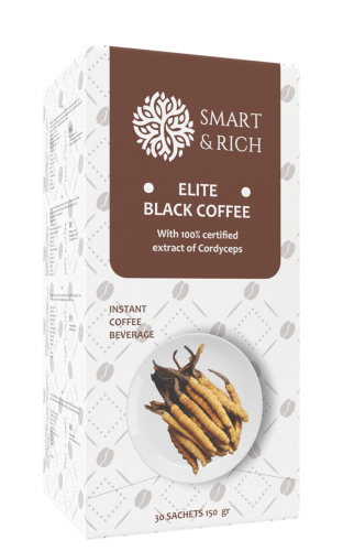 Black coffee Cordyceps