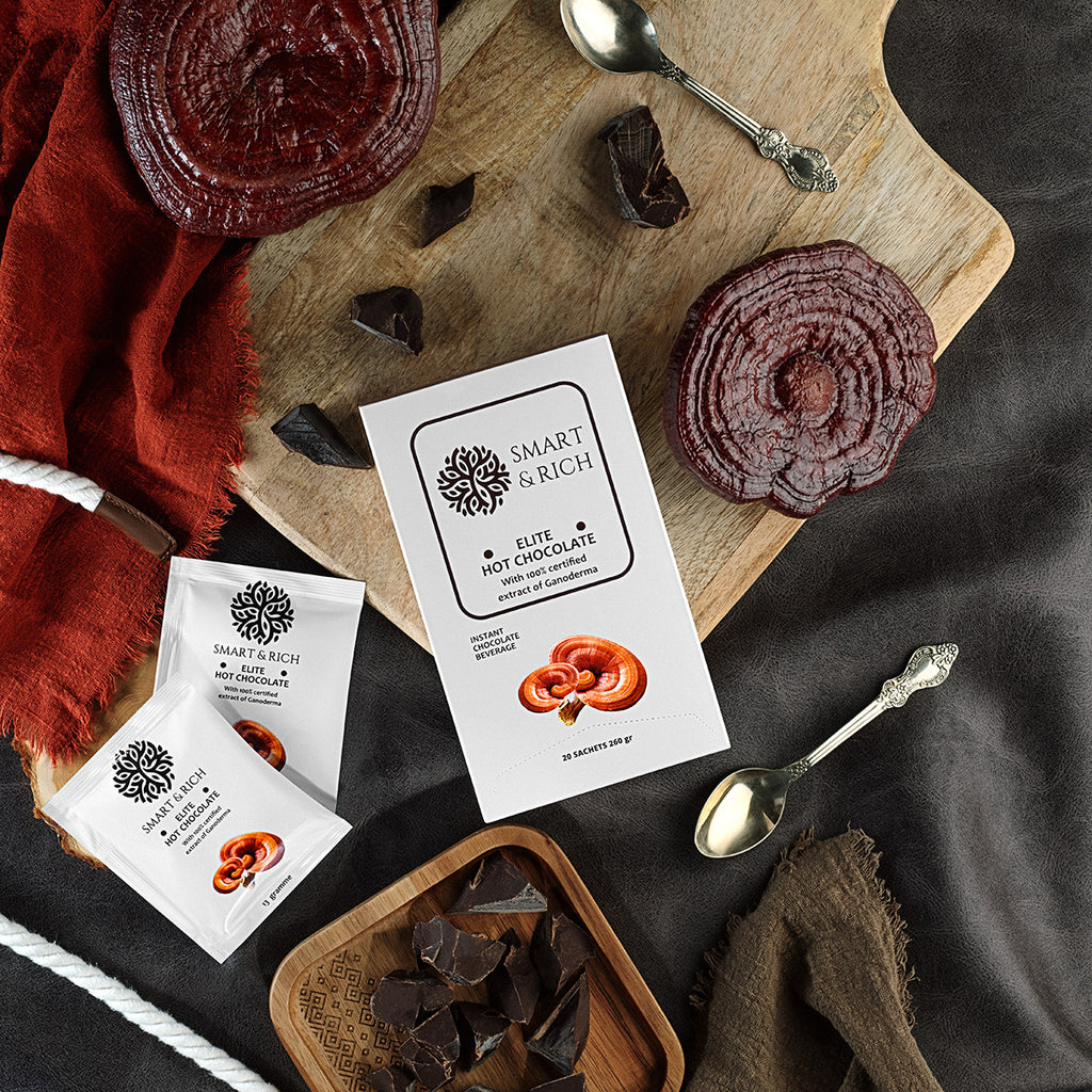 Hot Chocolate with Ganoderma Extract